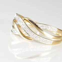 Histoire d'Or Bague Or Jaune Rodhia Diamants Outlet