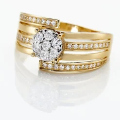 Histoire d'Or Bague Or Jaune Rosannah Diamants