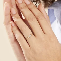 Histoire d'Or Bague Or Jaune Unora Diamants