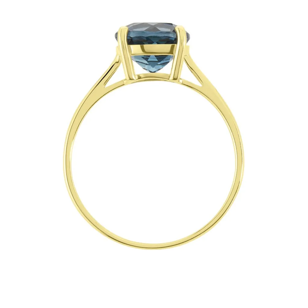Histoire d'Or Bague Or Jaune Wilfreda Topaze or jaune topaze bleu london New