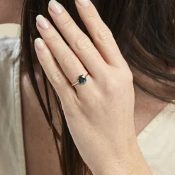 Histoire d'Or Bague Or Jaune Wilfreda Topaze or jaune topaze bleu london New