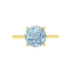 Histoire d'Or Bague Or Jaune Wilfreda Topaze or jaune topaze bleu sky Hot