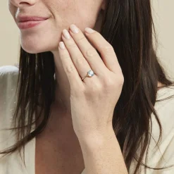 Histoire d'Or Bague Or Jaune Wilfreda Topaze or jaune topaze bleu sky Hot