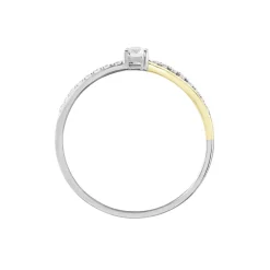 Histoire d'Or Bague Or Tricolore Peregrine Oxyde De Zirconium Outlet