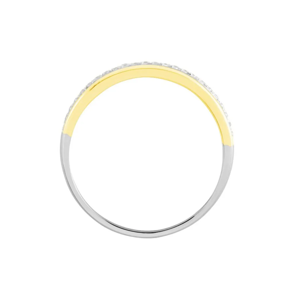 Histoire d'Or Bague Or Tricolore Vanadis Diamants Outlet