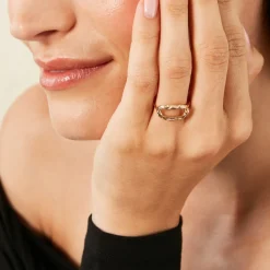 Histoire d'Or Bague Oree Plaque Or Jaune Clearance