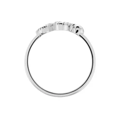 Histoire d'Or Bague Oria Argent Blanc Outlet