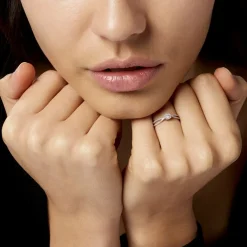 Histoire d'Or Bague Orphee Or Blanc Diamant Discount