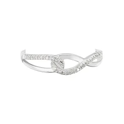 Histoire d'Or Bague Osanna Or Blanc Diamant Clearance