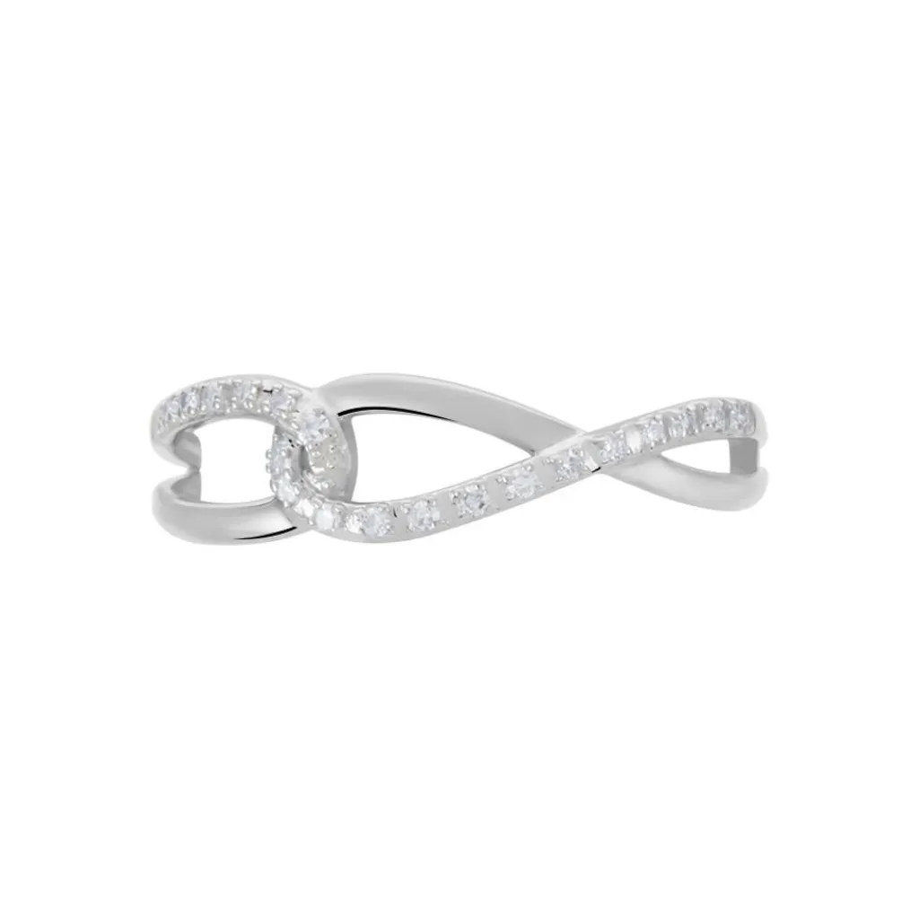 Histoire d'Or Bague Osanna s or blanc diamant Outlet