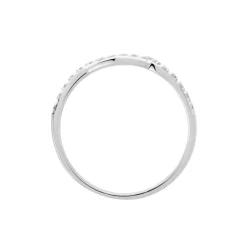 Histoire d'Or Bague Osanna s or blanc diamant Outlet