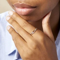 Histoire d'Or Bague Osanna s or jaune diamant Clearance