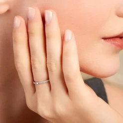 Histoire d'Or Bague Paoline Argent Blanc Oxyde De Zirconium Outlet