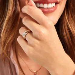 Histoire d'Or Bague Parker Or Jaune Diamant Hot