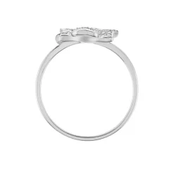Histoire d'Or Bague Peppi Argent Blanc Oxyde De Zirconium Outlet