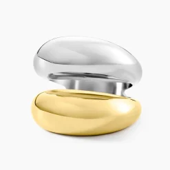 Histoire d'Or Bague Perfect Match Acier Bicolore Sale