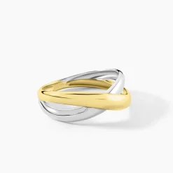 Histoire d'Or Bague Perfect Match Argent Bicolore Outlet