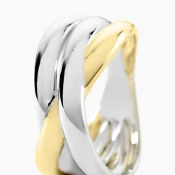 Histoire d'Or Bague Perfect Match Argent Bicolore Best