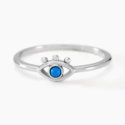 Histoire d'Or Bague Pernelle Argent Blanc Turquoise Discount