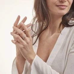 Histoire d'Or Bague Pernilla Argent Blanc Oxyde De Zirconium New