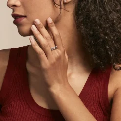 Histoire d'Or Bague Peronele Argent Blanc Oxyde De Zirconium Online