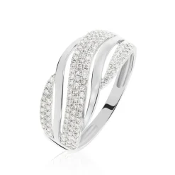 Histoire d'Or Bague Phaedra Or Blanc Diamant Clearance