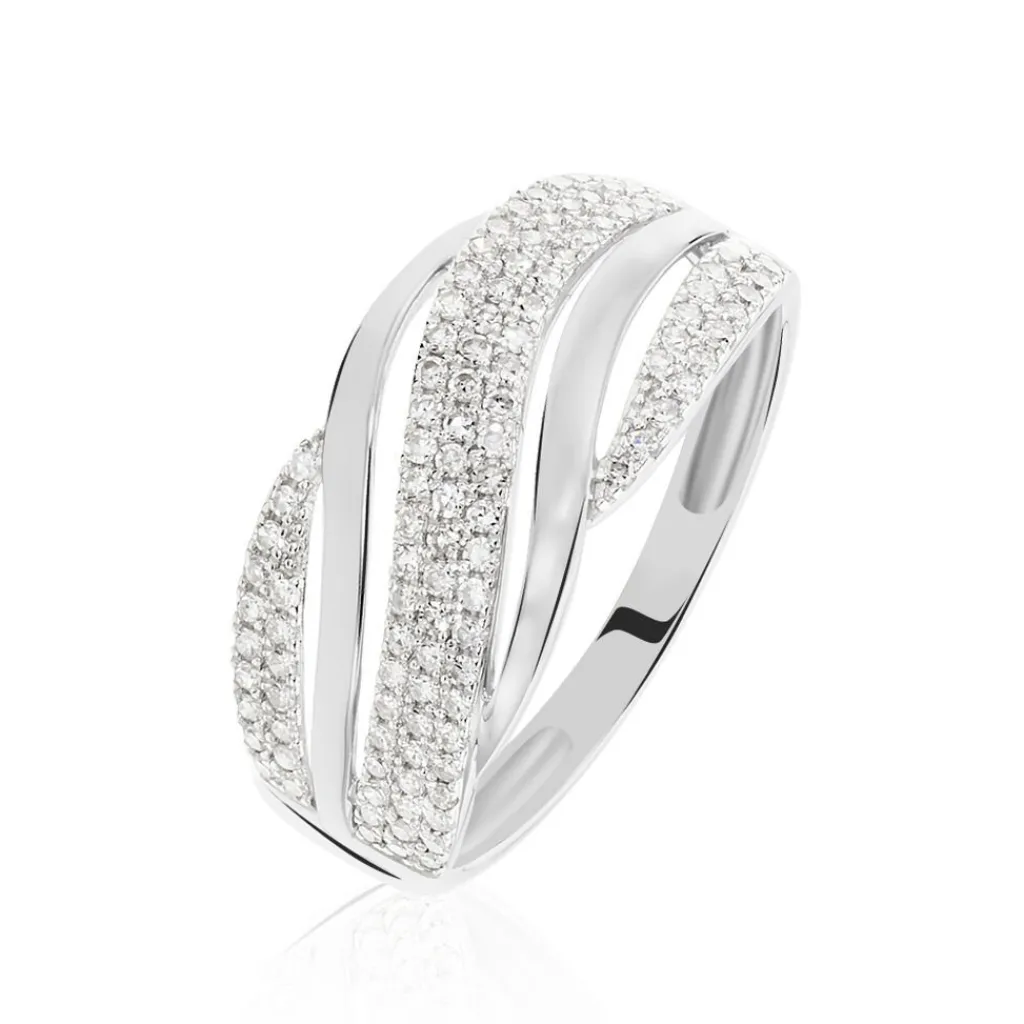Histoire d'Or Bague Phaedra Or Blanc Diamant Clearance