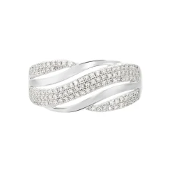 Histoire d'Or Bague Phaedra Or Blanc Diamant Clearance