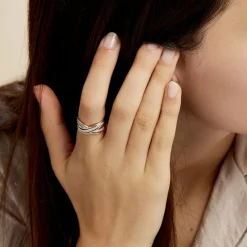 Histoire d'Or Bague Pivoine Or Jaune Diamant New