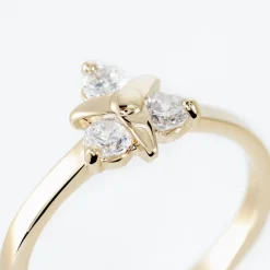 Histoire d'Or Bague Plaqué Or Jacinth Oxyde De Zirconium Outlet