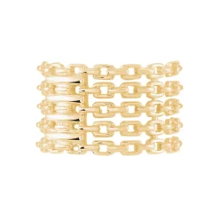 Histoire d'Or Bague Plaqué Or Jaune Atila Outlet