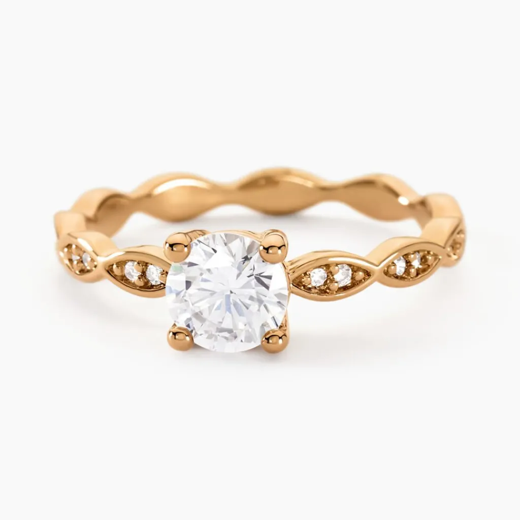 Histoire d'Or Bague Plaqué Or Kurt Oxydes De Zirconium plaqué or jaune oxyde Clearance