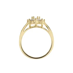 Histoire d'Or Bague Plaqué Or Mahats Oxyde De Zirconium Clearance
