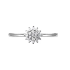 Histoire d'Or Bague Platine Alden Diamants