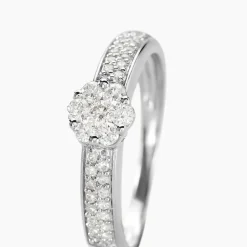 Histoire d'Or Bague Praya Or Blanc Diamant Sale