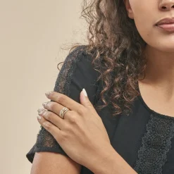 Histoire d'Or Bague Presilia Or Jaune Diamant New