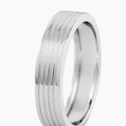 Histoire d'Or Bague Pulse Argent Blanc