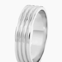 Histoire d'Or Bague Pulse Argent Blanc Best