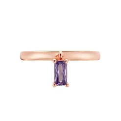 Histoire d'Or Bague Purple Mood Argent Rose Oxyde De Zirconium Online