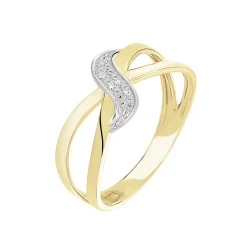Histoire d'Or Bague Ramona Or Jaune Diamant New