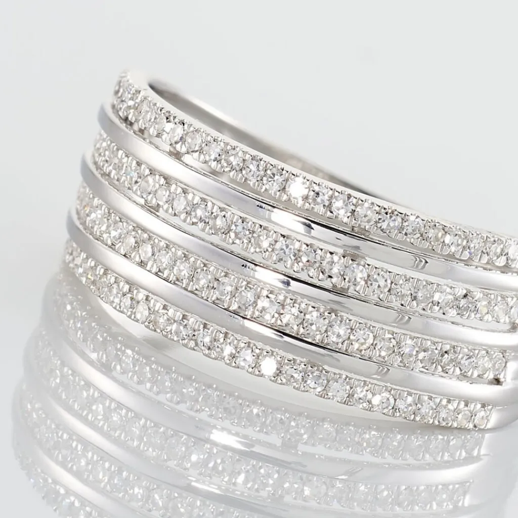 Histoire d'Or Bague Rayanna or blanc diamant Best