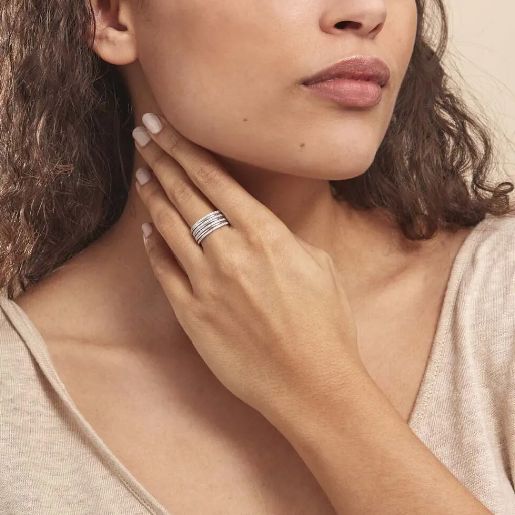 Histoire d'Or Bague Rayanna or blanc diamant Best