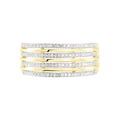 Histoire d'Or Bague Rayanna or jaune diamant Outlet