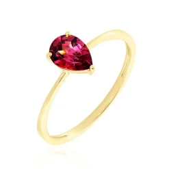 Histoire d'Or Bague Rhodolite Fever Or Jaune Rhodolite or jaune rhodolite rose Clearance