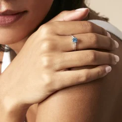 Histoire d'Or Bague Rio Argent Blanc Oxyde De Zirconium Discount