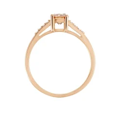 Histoire d'Or Bague Rio Argent Rose Oxyde De Zirconium Clearance