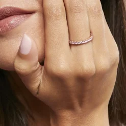 Histoire d'Or Bague Rio Argent Rose Oxyde De Zirconium New