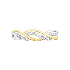 Histoire d'Or Bague Romane Or Jaune Diamant Sale