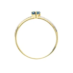 Histoire d'Or Bague Rory Or Jaune Topaze or jaune topaze bleu london Best