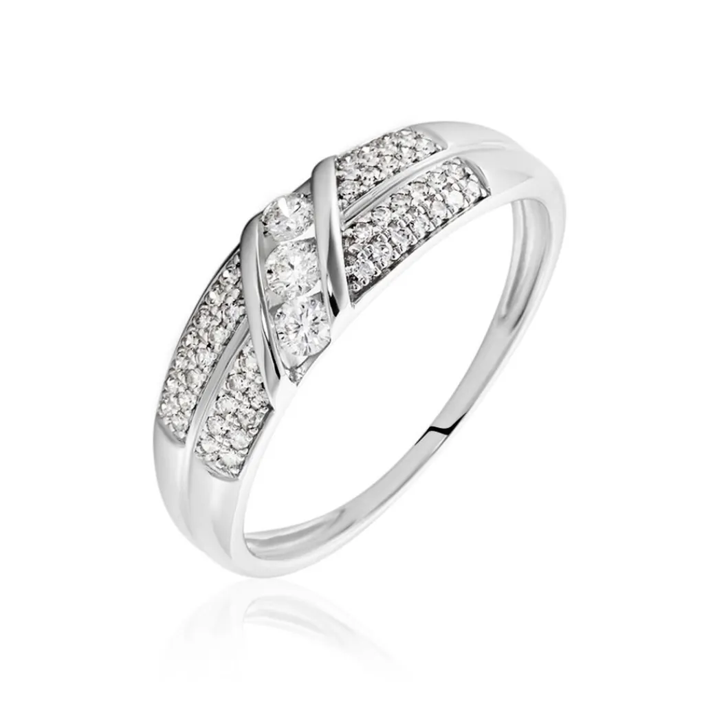 Histoire d'Or Bague Rosaleen Blanc Diamant Blanc Diamant Hot